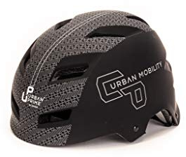 Urban Prime Urban Helmet, Casco Mobilità Elettrica Unisex Adulto, Nero, M