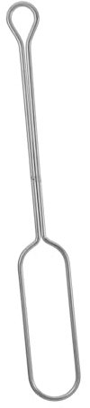 KONTONTY Wine Stirrer Wand Stainless Steel Stirring Tool for Home Brewing 12-inch Metal Wine Stirrer Ergonomic Design for Efficient Fermentation Mixing