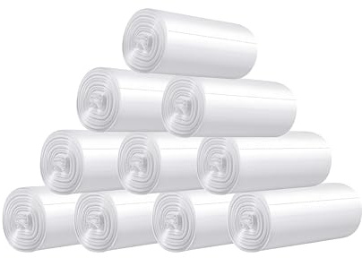 300 Counts Strong Trash Bags, 0.5 Gallon Tiny Countertop Waste Bags, for Small Trash can, Desktop Trash Bin for Bathroom Kitchen Office Table