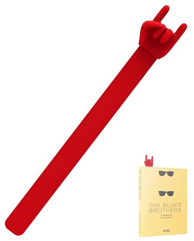 TPZORJX Lesezeichen Kinder, Lesezeichen mit Rock-Geste，Lesezeichen Kinder Einschulung,Lustiges 3D-Cartoon-Lesezeichen, Seitenclips Lesezeichen für Kinder Schule Schreibwaren Buchlesen