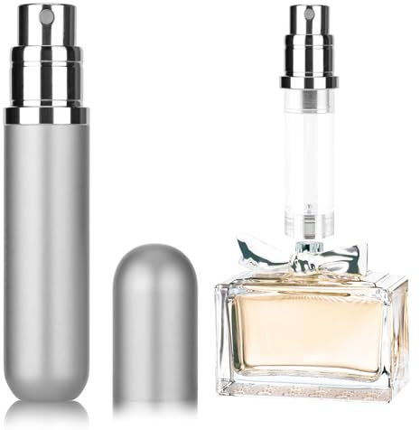 Lammcou Parfümzerstäuber für Unterwegs, Mini Tragbar Leer Nachfüllbarer Parfüm Abfüller Zerstäuber für Reise, Refillable Perfume Atomiser Travel Bottle for Travel