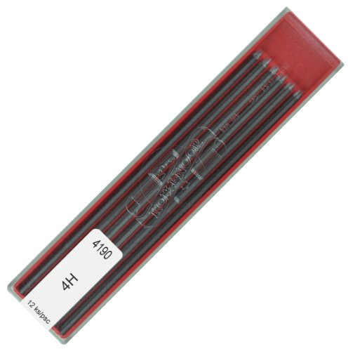 Minas de lápiz – 2 mm – minas de lápiz – 4H – KOH-I-NOOR minas de grafito