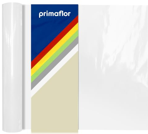 Primaflor Tischdecke Trend Lack | Weiß | 1,40 x 20 m | Abwaschbare Lacktischdecke aus PES-Vlies für Gastronomie, Events und Esstisch; als Meterware bis 20 m
