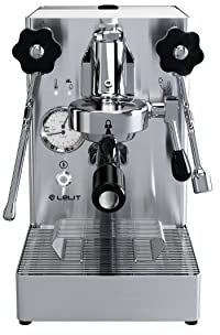 Lelit MaraX Máquina de Café - Con Espumador de Leche - PL62X - Acero Inoxidable Cepillado
