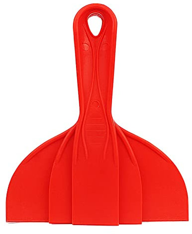 Plastic Putty Knife Set Multipurpose Plastic Scraper Spackle Filling Knife Tools, 3-Pack