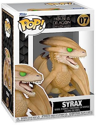 Funko POP! TV: HotD - Syrax - (Princess Rhaenyra’s Dragon) - House Of the Dragon - Collectable Vinyl Figure - Gift Idea - Official Merchandise - Toys for Kids & Adults - TV Fans
