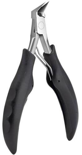 Pince Coupe-Ongles avec Lame Droite en Acier Inoxydable pour Ongles Incarnés et Épais - Outil de Podiatrie avec Pointe Pointue