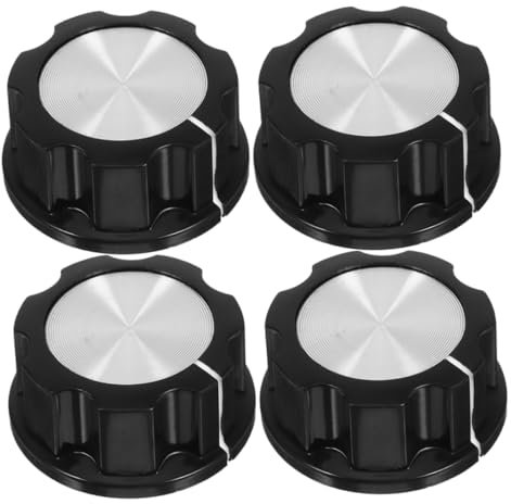OSALADI 4stücke Knöpfe Für Backöfen Ersatz-herdknopf Für Gas Und Elektroherde Backofen-ersatzschalter Grillknopf-ersatz