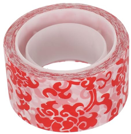 TOVINANNA 1rolle Washi Tape Dekoratives Selbstklebendes Klebeband Mit Traditionellem Design Für Scrapbooking -projekte Und Partys