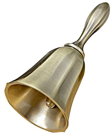 KICHOUSE Metallglocke Für Bar Restaurant Handglocke Aus Zinklegierung Desktop-glocke Rufglocke Klingel