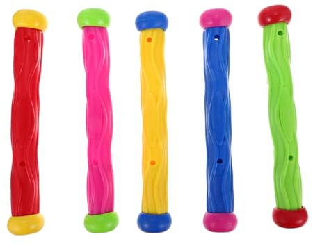 BESPORTBLE 5pcs Dive Sticks Pool Diving Sticks Toy Swimming Accessories for Boys and Girls Water Play Toys for Pool Games