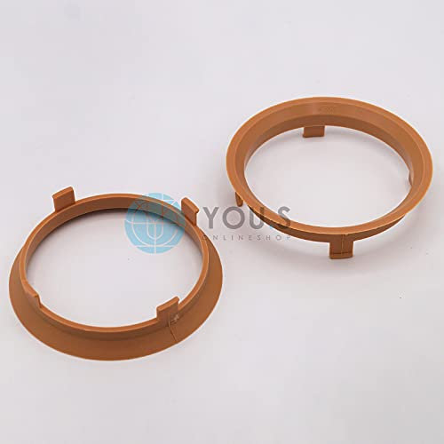 2 x ZENTRIERRINGE DISTANZRING für ALUFELGEN A701661 70,1-66,1 mm AEZ, Dezent, Dotz, Enzo