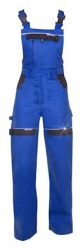 Damen Arbeitslatzhose Sicherheitshose Arbeitshose Kombihose Grün (CT-LATZ-Z) (56)