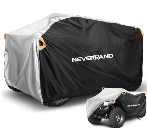 NEVERLAND ATV skydd vattentät slitstark XL universal fyrhjuling utomhusförvaring skydd 4-hjuling regnskydd alla väder kompatibel med polaris sportsman Yamaha Honda Kawasaki fyrhjuling