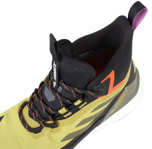 adidas Herren Terrex Free Hiker 2 GTX Sneaker, Pulse Olive Focus Olive Impact Orange, 42 EU
