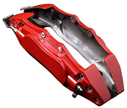 Stalf Auto-Bremssattel-Abdeckung, 2Stück Bremssattel Abdeckung Aus Aluminium Legierung Zubehör, Auto Bremssattel Protector Dekoration Für Die Meisten Autos Radnabe