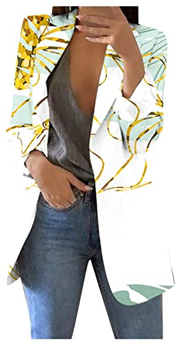 Jogging Jacke Damen Sommer Jacke Damen Blazer Flieder Damen Damen Long Blazer Blazer Gelb Kariert Blazer Schwarz Frauen Blazerkleid Damen Weiß Blazer Pink Blazers Blazer Beige Xl