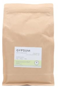 ALMICANNA: Gypsum Calciumsulfat 1kg - Amendment im Living Soil - Liefert Kalzium und Schwefel - Verbessert die Bodenstruktur