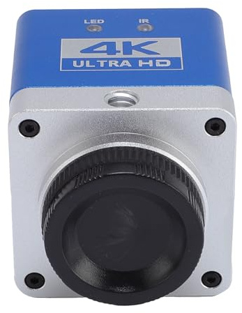 Camera Microscopio Industriale 4K Professionale | 8,3mp Ultra HD 1/1,8 Sensore | Plug & Play USB C | 3840 × 2160 Risoluzione | Per L'ispezione Industriale PCB Circuit