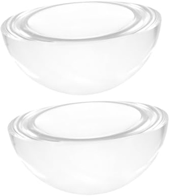SEWACC 2stücke Kristall Halbkuppel Briefbeschwerer Transparentes Paperweight Für Kalligraphie Malen Nähen Quilten Langlebig Vielseitig Elegantes Design Für Büro Und Bastelprojekte