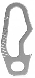 SHYYOULQE Durability Alloys Keychains Clip Carabiner with Bottle Openers Tool Compacts for Outdoor Activity Corrosions Resistant