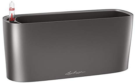 LECHUZA DELTA 20 anthrazit metallic 15563