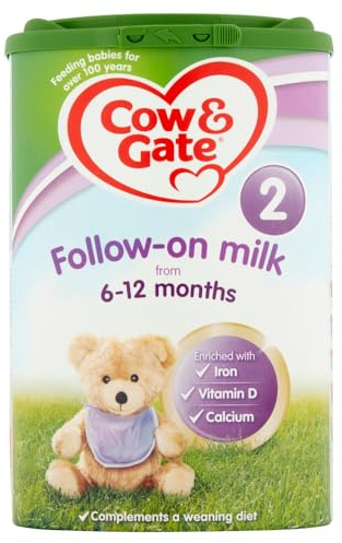 Cow & Gate 2 Follow On Baby Milk Powder Formula, 6-12 Months, 800g