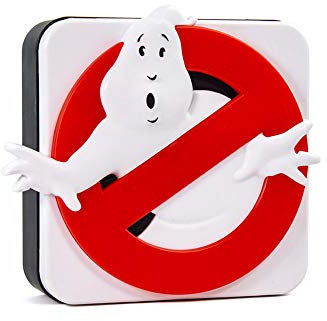 Numskull Lámpara de Pared 3D Ghostbusters, Plástico – Accesorio de Iluminación Ambiental para Dormitorio, Hogar, Estudio, Oficina, Trabajo – Merchandising Oficial de Ghostbusters