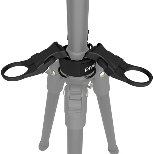 Pivo Stativballast – reisefreundlich, leicht, stylish und robust, Foto Video Studio universell Stativ verstellbar Ballast Ansteck-Zubehör zum Stabilisieren von Stativen