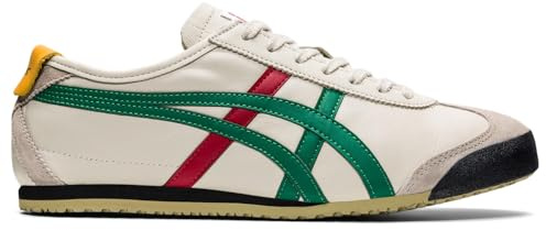 Onitsuka Tiger Unisex Mexico 66 1183C102 (Birch/Green, US Footwear Size System, Adult, Men, Numeric, Medium, 10)