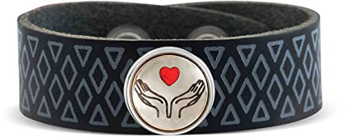 NOOSA-Amsterdam ORIGINAL Armband JORD schwarz grau- ohne Chunk Größe M