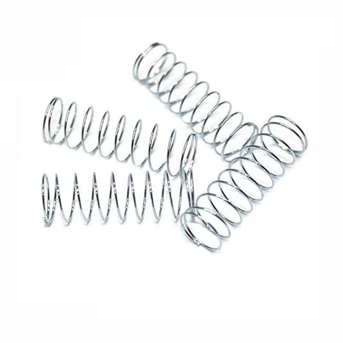 10 Stück Drahtdurchmesser 0,2 mm Edelstahl Mikro kleine Druckfeder,10Pcs,0.2mm×3mm×50mm