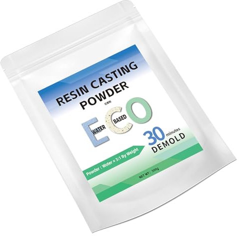 MEIBAOGE 300/500g/1000/2000g Polvere di colata di resina da modellare in resina ceramica gesso resina gesso polvere per modellazione