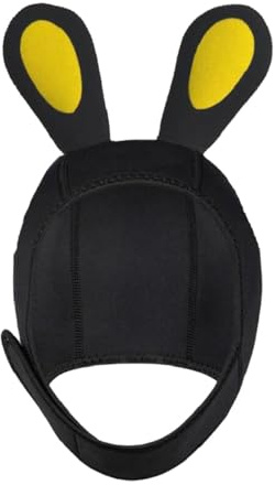 KQFCAZRE Diving Hood 3mm Neoprene Swim Hat Thermal Surfing Hood Surfing Hat for Canoeing Women, M