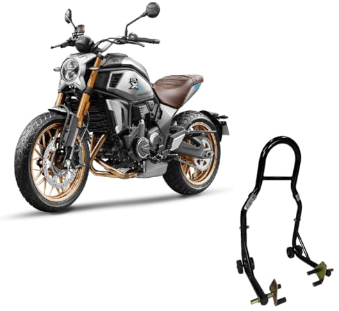 Cavalletti moto alzamoto alza ruota coppia anteriore e posteriore per alzare davanti cfmoto CF MOTO HERITAGE 700 CL X CL-X CLX ruote gomme forcella avantreno