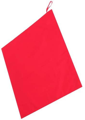 AMUSLESUR Tapis de Transfert Rouge M 72x72 Cm pour Patients Alités, Coussin de Déménagement Antidérapant en Tissu Lisse, Accessoire de Repositionnement et Transfert pour Soins à Domicile