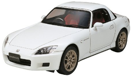 Tamiya 300024245 - 1:24 Honda S2000, Nicht Bemalt, Weiß