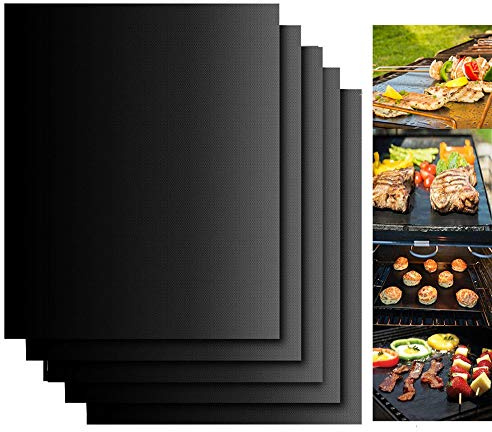 Dailyart Grill Mats for Outdoor Grill, Grill Mat Non Stick Set of 5