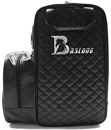 UNISTRENGH Professionelle Reitstiefel und Helmtasche aus strapazierfähigem PU-Leder (Black0)