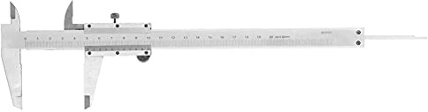 Messschieber aus Kohlenstoffstahl 0-200mm, Digitaler Messschieber Linealwerkzeug für Werkstückbreite und Winkel, Präzisionsmessschieber mit mm-Zollanzeige (0-200mm)