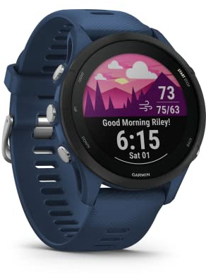Garmin [renewed] Forerunner 255 – GPS-Laufuhr mit Trainingsplänen, Lauffunktionen und detaillierter Trainingsanalyse, 1,3“ Farbdisplay, Akkulaufzeit bis zu 14 Tage, wasserdicht [Generalüberholt]