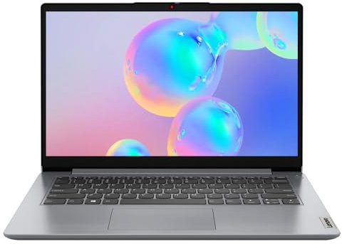 Lenovo IdeaPad 1 14.0 HD Laptop - Intel Celeron N4020, 4GB RAM, 128GB eMMC, Windows 11 S Mode - Cloud Grey (82V60065US)
