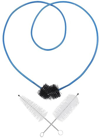 Kit de limpieza de trompeta flexible para boquillas pequeñas