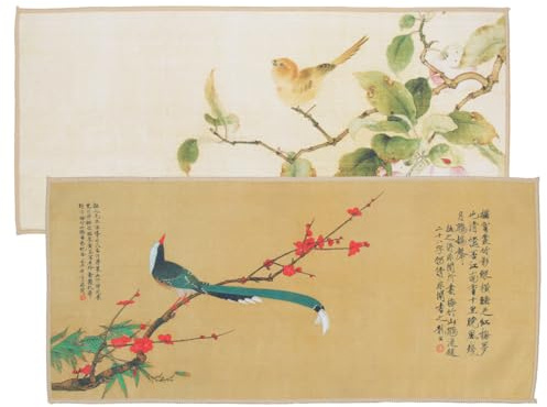 PRETYZOOM 2St saugfähiges Geschirrtuch Handtuch Geschirrtücher 40 x 18 cm Japanisches Matcha-Teeset japanischer Waschlappen handtücher Waschlappen Geschirrtuch für die Küche und Bar