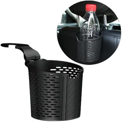JNNJ Auto Hängende Wasserflaschenhalter, Auto-Rücksitz-Becherhalter, Auto Kopfstütze Rückenlehne Cup Holder, Getränkehalter Auto, Multifunktionaler Autos Becherhalter, Automobiles Innenraumzubehör