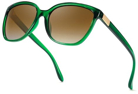 Myiaur Sonnenbrille Damen Polarisierte UV400 Sonnenbrillen mit Katzenaugen Design für Autofahren & Outdoor, Leichtes Modische