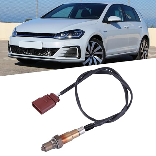 06A906262AH Lambdasonden Diagnosesonde Nach Kat kompatibel mit A3 TT Cordoba Ibiza III Leon Toledo II Bora Golf IV New Beetle Touareg Lambdasonde Sauerstoffsensor 022906265C Lambdasonde
