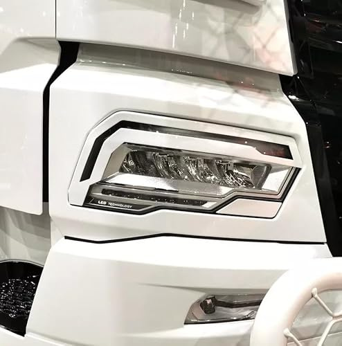 24/7 AUTO set di sopracciglia per fari in plastica adatto per nuovi camion DAF XF XG+ XG 2020+