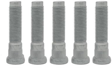 ZHjLut Tornillos de Rueda Compatible con Tesla para Model 3 Y S X Pernos de Rueda de 57 mm con estrías de 15,8 mm y M14 x 1,5