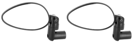 ZEFAL Cyclop Fahrradspiegel für Lenker x 2 - Lenkerrückspiegel Stadtfahrrad - Fahrrad Spiegel Links oder Rechts Klappbar Unzerbrechlich Schwenkbar Umkehrbar
